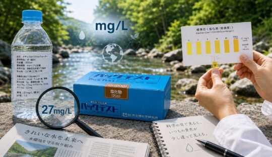 【基礎編 vol.1】 水の中の「透明な主役」を探せ！――味覚も環境も変える単位「mg/L」のひみつ